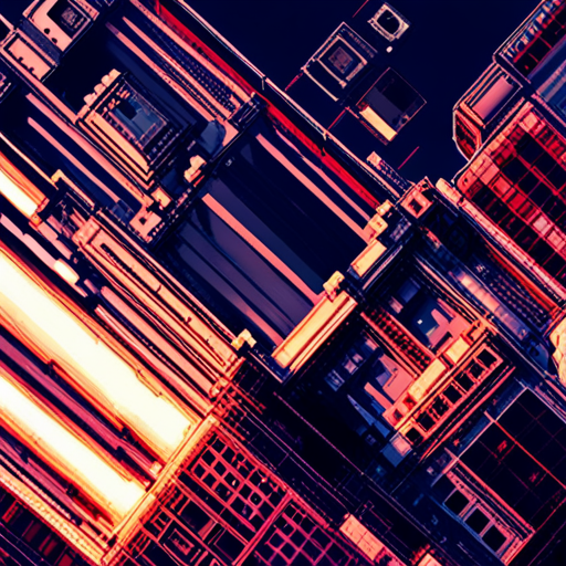 cyberpunk, neon lights, dystopian future, skyscrapers, underground society, futuristic technology, metallic textures, vibrant colors, dark alleys, advanced architecture, urban decay, digital graffiti, rebel hackers, neon signs, high-tech gadgets, underground tunnels