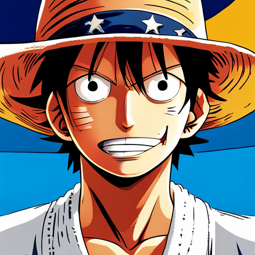 One Piece characters, manga, anime, Shonen Jump, Eiichiro Oda, Japanese style, action-packed, vibrant colors, dynamic poses, pirate theme, sea adventure, Straw Hat Pirates, Monkey D. Luffy, Roronoa Zoro, Nami, Usopp, Sanji, Tony Tony Chopper, Nico Robin, Franky, Brook, Grand Line, Devil Fruits, Haki, epic battles, humor, friendship, determination, exploration, treasure hunt, world-building, marine admirals, Yonko, epic saga, power levels, character development, supernatural abilities, visual storytelling, emotions, honor, loyalty, justice, iconic character designs, intricate costumes, distinct personalities, unique character quirks, childhood dreams, Nakama