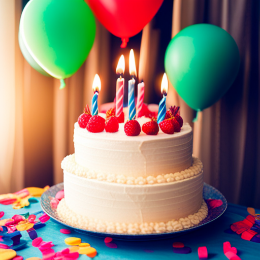 birthday picture, body of the mail, color, composition, lighting, emotion, perspective, movement, scale, framing