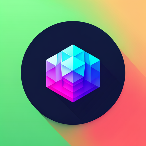 vector art, low polygon count, geometric shapes, noise interference, signal transmission, AI technology, mobile app icon, dribbble design