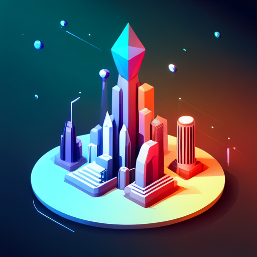 low-poly, news, AI, signal, app icon, geometric shapes, technology, digital futurism, cybernetics, minimalism