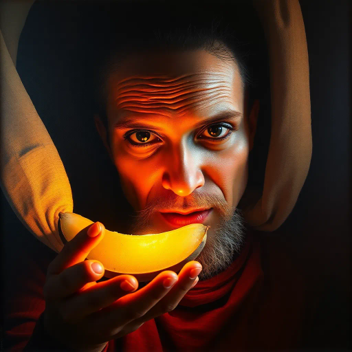 hyper-realism, detailed textures, chiaroscuro lighting, vibrant colors, Rembrandt influence, meticulous detail, natural light, atmospheric depth, emotional resonance, lifelike depiction, intricate composition, smooth gradients, realistic textures, expressive portraits, soft focus, dimensional accuracy, dynamic range, capturing essence, high detail, refined realism