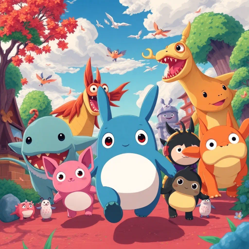 vibrant colors, dynamic composition, Studio Ghibli inspiration, detailed environments, expressive character designs, emotional depth, fantastical themes, cultural motifs, fluid motion, nostalgic atmosphere, distinctive line art, otherworldly settings, intricate detailing, magical realism, retro-futuristic elements, storytelling focus, character-driven narrative, visual storytelling, imaginative landscapes, enchanting creatures