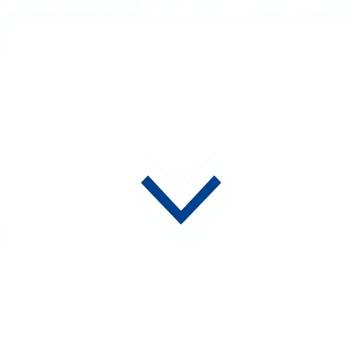 minimal M logo, perspective convergence, depth, hierarchy, solid indigo blue, geometric, modern tech design, flat vector, white background, Bauhaus influences, clean lines, symmetry, contemporary aesthetics, spatial innovation, futurism, precision, abstraction, innovative branding, structural elegance