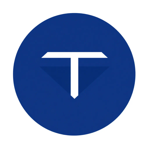 abstract, minimalist logo, geometric letter M, thin horizontal lines, hierarchy, ladder rungs, solid indigo blue, crisp vector design, white background, modern typography, Bauhaus influence, clean composition, precise geometry, vector graphics, contemporary aesthetic, graphic design, minimalism, line weight variation, symbolic representation, structured layout