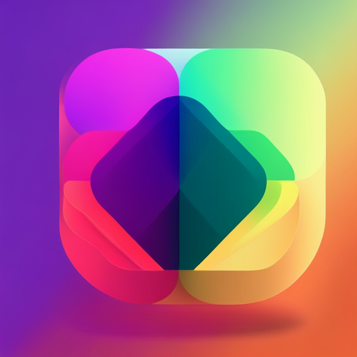 Signal processing, noise reduction, app icon design, creative concepts, small scale art, minimalism, color contrast, geometric shapes, modern art, Frank Stella, monochromatic color scheme, minimalistic composition, low polygon count, symmetrical balance, vector graphics, soft lighting, simple forms, abstract shapes