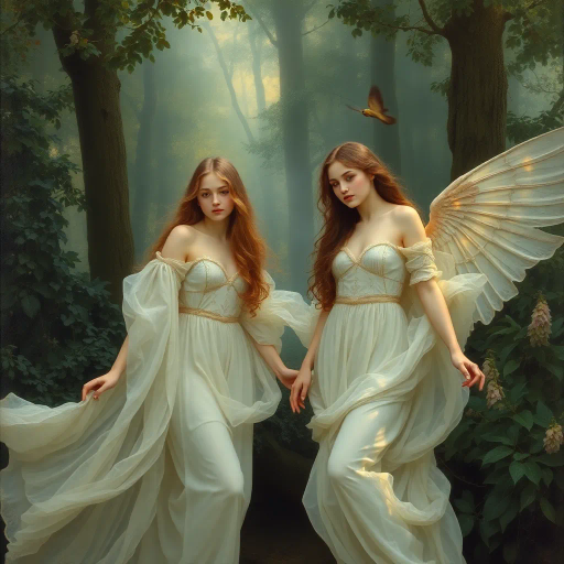 ethereal fantasy, dreamlike wonder, vibrant atmosphere, expressive characters, impactful storytelling, delicate features, Studio Ghibli influence, Hayao Miyazaki, whimsical narrative, colorful palettes, graceful movement, emotional depth, youthful innocence, dynamic compositions, soft lighting, imaginative worlds, cultural references, enchanting magic, detailed illustrations, captivating expressions, anime aesthetics, enchanting tales, delicate linework, artistic elegance