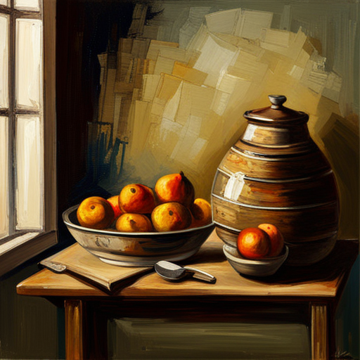 vintage oil, retro, classical, impressionism, naturalism, monochromatic, brushstrokes, texture, chiaroscuro, palette knife, landscapes, still life, portraits, mood, emotion, realism, romanticism, golden age, traditional, historical, old masters, soft lighting, warm tones, aged, patina