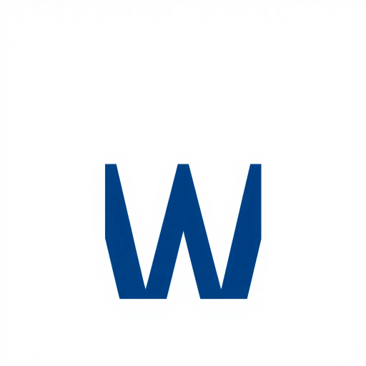 bold letter M, parallel strokes, tapering structure, upward hierarchy, indigo blue, geometric precision, vector design, minimalist aesthetic, structural elegance, balance and symmetry, clean composition, white background, modernist influences, Bauhaus geometry, minimal lines, disciplined form, artistic clarity, abstract expression, Kandinsky inspiration, harmonious contrast, flat color fields, innovative typographic elements, Swiss design principles, mid-century modern vibes