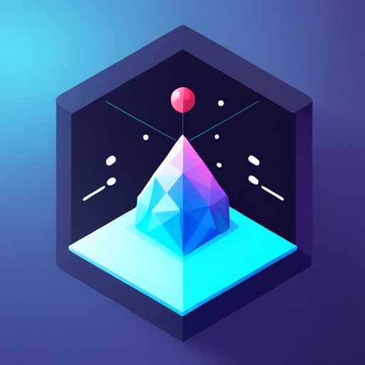 Low poly art, 3D modeling, geometric shapes, digital art, signal icon, news app, AI technology