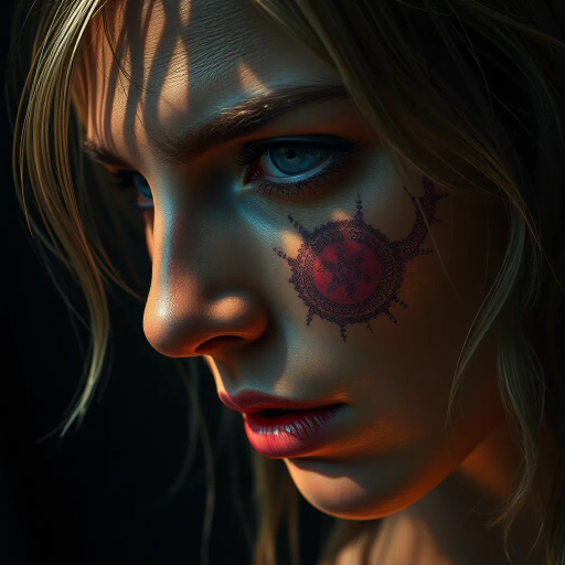 hyper-realism, detailed textures, chiaroscuro lighting, vibrant colors, Rembrandt influence, meticulous detail, natural light, atmospheric depth, emotional resonance, lifelike depiction, intricate composition, smooth gradients, realistic textures, expressive portraits, soft focus, dimensional accuracy, dynamic range, capturing essence, high detail, refined realism