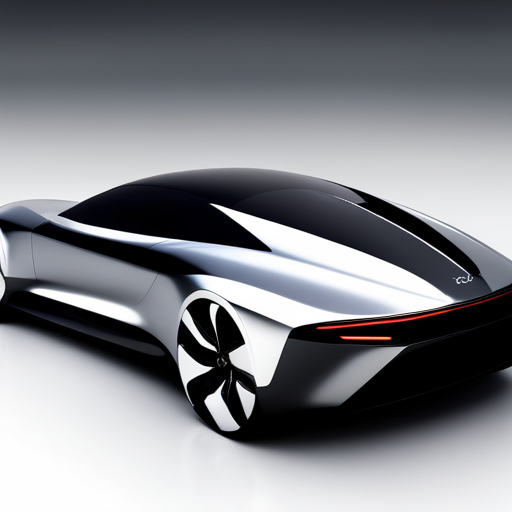 futuristic, sleek, aerodynamic, electric, AI-controlled, minimalistic, asymmetrical, carbon-fiber, holographic, neon-lit, levitating, dynamic, chrome-plated, jet-inspired, transparent, modular, fast, high-tech