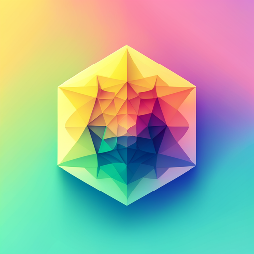 vector art, low poly, geometric shapes, noise, signal, app icon, technology, communication, digital medium