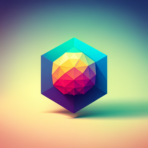 Vector art, signal, noise, mobile app icon, geometric shapes, isometric perspective, color contrast, pixel art, digital design