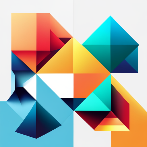 low-poly, geometric shapes, news, journalism, icon, modern design, 3D graphics