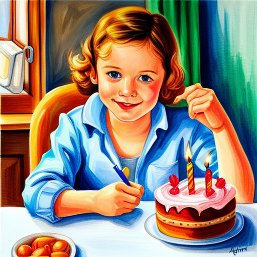 Birthday, Color Pencil art, Templates