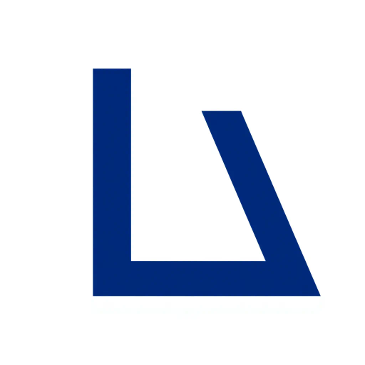 ultra minimalism, bold geometric design, clean lines, solid indigo color, #3D63DD, pure abstract letterform, modern vector aesthetics, white void background, symmetry, simplicity, mid-century modern influences, structural clarity, spatial balance, elegant composition, artistic reduction, iconic branding, visual harmony, shape exploration, vivid indigo contrast, negative space utilization, M letterform essence