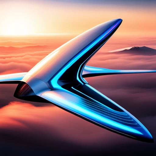 futuristic, sleek, aerodynamic, electric, AI-controlled, asymmetrical, carbon-fiber, holographic, neon-lit, levitating, dynamic, chrome-plated, jet-inspired, transparent, modular, fast, high-tech, sci-fi, advanced propulsion, metallic, speed, luxury, cutting-edge design, ergonomics, environmental impact, self-flying, autonomous, minimalist, sustainable materials, plasma propulsion, holographic controls