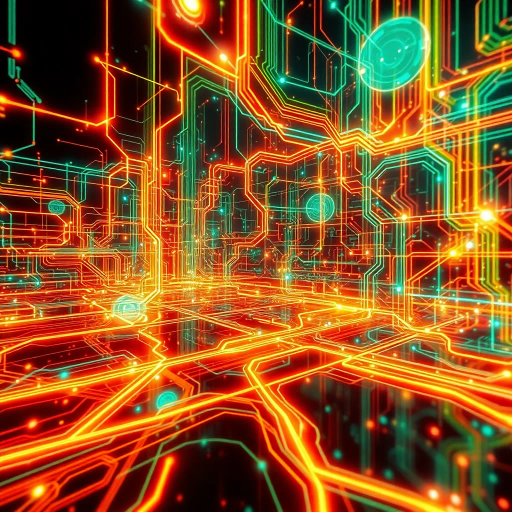 futuristic technology, API interface, digital landscape, vibrant colors, high-tech aesthetics, sleek design, interface innovation, holographic elements, neo-modernism, Bauhaus influence, artificial intelligence, concept art, glowing circuits, luminous screens, dynamic visual flow, intricate patterns, data visualization, cybernetic enhancement, virtual reality, immersive experience, cutting-edge, algorithmic structure, translucent layers, interactive system, contemporary art, Jean-Michel Basquiat inspiration, light reflections, abstract expressionism, digital synthesis, avant-garde approach, immersive storytelling, pixel perfect