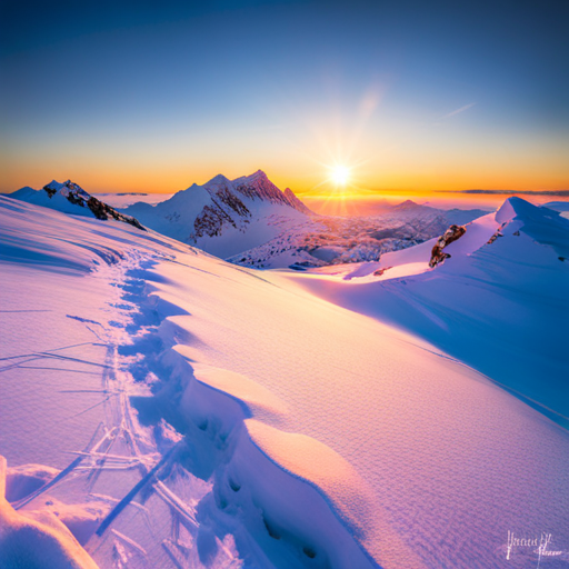 Arctic expeditionary teams, stark contrasts, muted palettes, dim sunlight, golden hour, snow-capped peaks, black and white, survival gear, ice formations