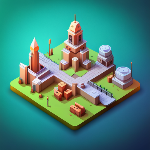 plastic, isometric, bot, mascot, polygonal, geometric shapes, low poly count, futuristic, technology, digital art