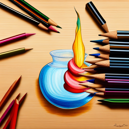 Birthday, Color Pencil art, Templates