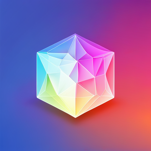 Low poly, vector, AI, signal, noise, app icon, Dribbble