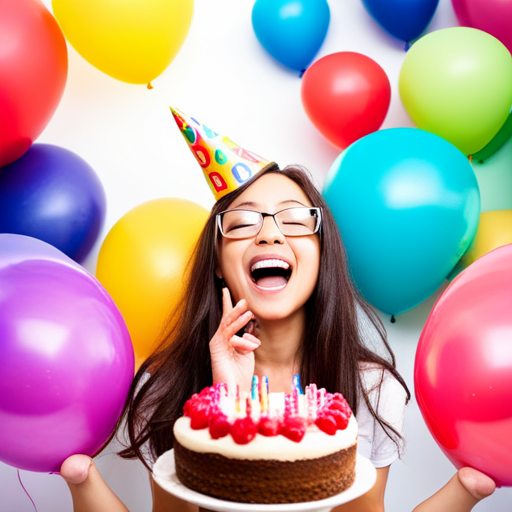 animated, birthday, celebration, vibrant colors, cute characters, joyful atmosphere, party hats, confetti, balloons, cake, candles, gifts, festivities, happiness, animation, fun, animation technique, upbeat music