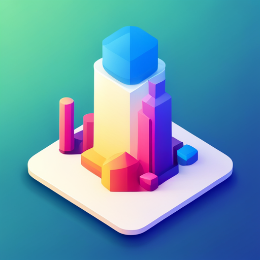 low-poly, news, AI, signal, app icon, geometric shapes, technology, digital art