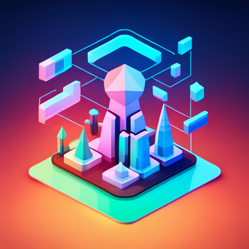 low-poly, news, AI, signal, app icon, geometric shapes, technology, digital futurism, cybernetics, minimalism