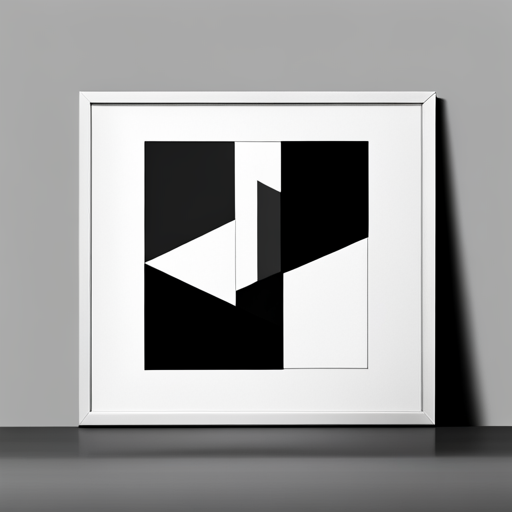 Symbolic representation, simplicity, minimalism, high contrast, bold lines, monochromatic, flat design, modernism