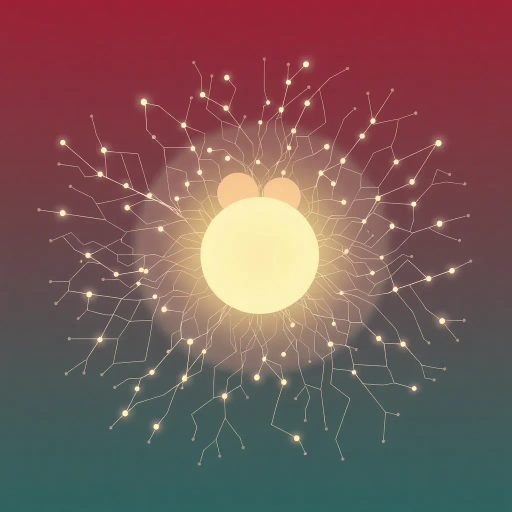 AI mind maps, iconography, light mode, abstract symbolism, minimalistic representation, conceptual design, Hans Hofmann, Bauhaus influence, clean lines, geometric forms, contemporary aesthetics, soft color gradients, futuristic elements, abstract thought, vector art, simplicity, balance, structure, digital canvas, modern interface, cognitive mapping, algorithmic patterns, visual hierarchy, innovation, clarity of design, high contrast, seamless integration, dynamic layouts