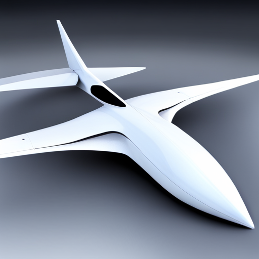 futuristic technology, personal aircraft, sleek design, innovative materials, aerodynamic shape, metallic finishes, electric propulsion, autonomous navigation, advanced avionics, cyberpunk influence, neon lighting