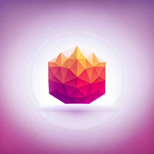 low-poly, vector, AI, signal, noise, app icon, Dribbble