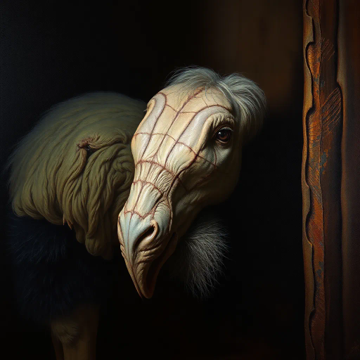 hyper-realism, detailed textures, chiaroscuro lighting, vibrant colors, Rembrandt influence, meticulous detail, natural light, atmospheric depth, emotional resonance, lifelike depiction, intricate composition, smooth gradients, realistic textures, expressive portraits, soft focus, dimensional accuracy, dynamic range, capturing essence, high detail, refined realism