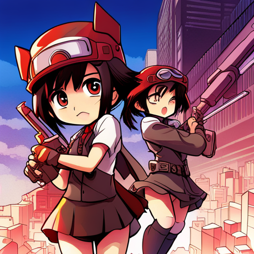 vibrant colors, dynamic composition, exaggerated proportions, stylized characters, manga, Japanese animation, manga artists, manga style, cel shading, kawaii, chibi, otaku culture, sakuga, katanas, mecha, magical girls, cosplay, Shōnen Jump, Studio Ghibli, Hayao Miyazaki, slice of life, cyberpunk, dystopian future, schoolgirls, kimonos, cherry blossoms, j-pop, kawaii fashion, idol culture, cute mascots, big eyes, action-packed, expressive facial expressions, emotive gestures