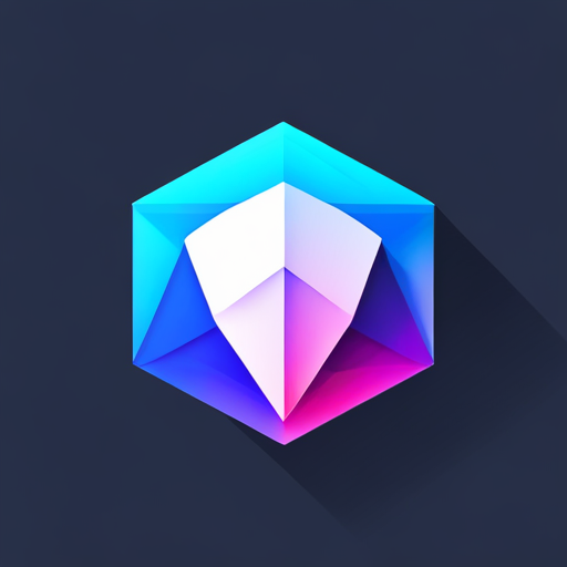 low-polygon, geometric, vector, ai, signal, noise, app icon, dribbble