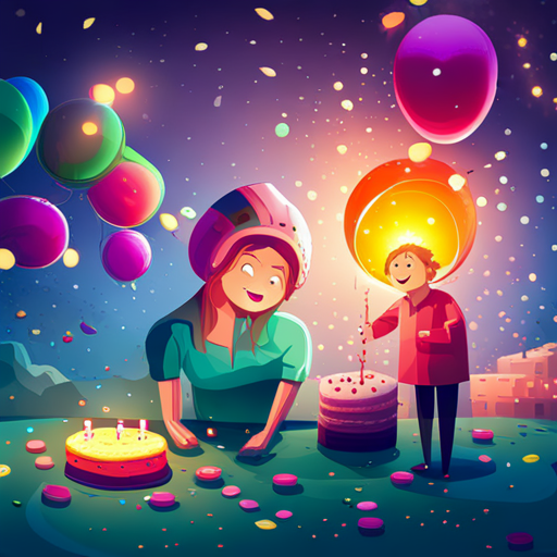 animated, birthday, images, cute, colorful, celebration, balloons, confetti, cake, candles, party, joyful, characters, smiling, happiness, joyful, fun, vibrant, animation, digital, cheerful