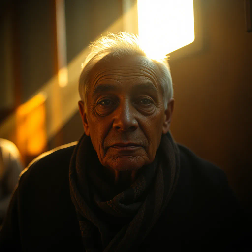 hyper-realism, photojournalism, vivid detail, Rembrandt lighting, golden hour, atmospheric, candid moments, emotional depth, textured surfaces, chiaroscuro, vibrant colors, documentary style, intimate compositions, natural elements, high dynamic range, human expressions, cultural stories, life captured, dynamic perspectives, play of shadows, visual storytelling, timeless narrative, historical influence, analog lens, authentic scenes