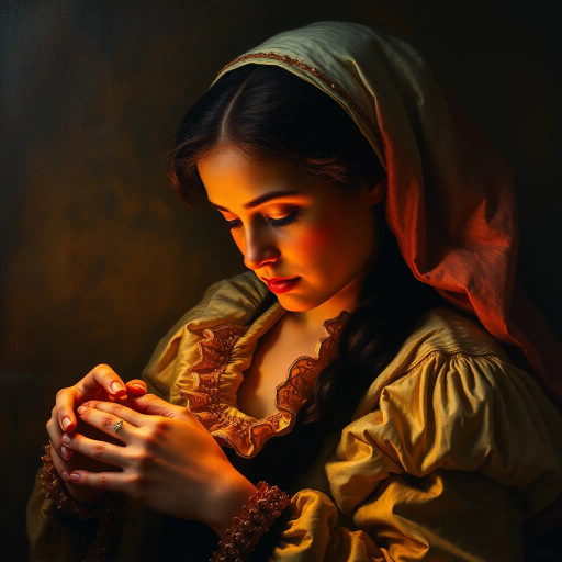 hyper-realism, detailed textures, chiaroscuro lighting, vibrant colors, Rembrandt influence, meticulous detail, natural light, atmospheric depth, emotional resonance, lifelike depiction, intricate composition, smooth gradients, realistic textures, expressive portraits, soft focus, dimensional accuracy, dynamic range, capturing essence, high detail, refined realism