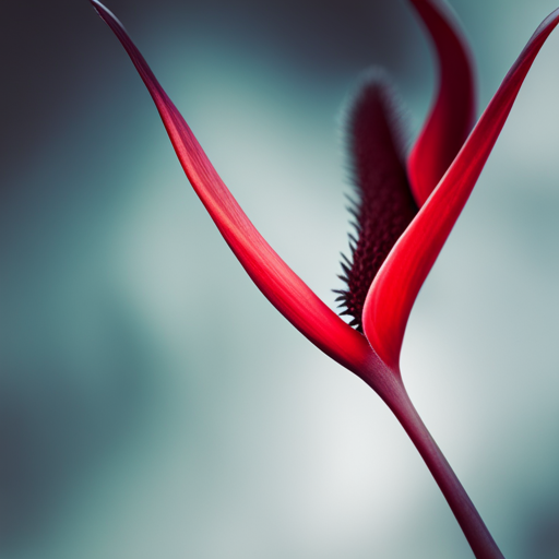 macro, petals, vibrant red, beauty, elegance, nature, contrast, soft focus, bokeh, close-up, detail