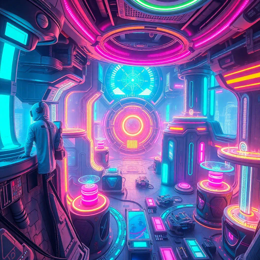 virtual reality, futuristic landscapes, immersive experience, neon glow, cyberpunk aesthetic, digital environments, surreal architecture, dynamic interaction, technological wonder, vibrant hues, cutting-edge innovation, sci-fi elements, interactive storytelling, holographic displays, hyper-realistic renderings, digital illusions, matrix influence, virtual exploration, conceptual spaces, ethereal atmospheres