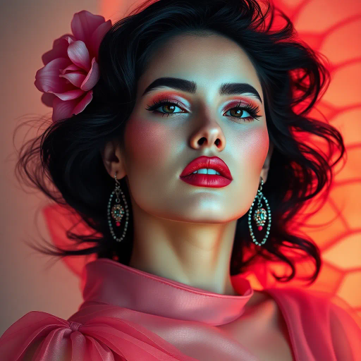 elegant women, ethereal beauty, Gustav Klimt, Art Nouveau, luminous lighting, intricate details, opulent patterns, vivid colors, flowing fabrics, feminine grace, expressive poses, dreamlike scenery, delicate textures, harmonious composition, serene yet powerful, cultural fusion, imaginative interpretation, timeless elegance, artistic allure, vibrant backdrop, atmospheric vitality, fantastical environment, captivating allure, emotional depth, dynamic perspective, visionary portrayal, iconic motifs, luxurious ambiance