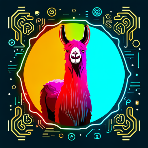 vibrant colors, retro-futuristic vibes, geometric shapes, vector art, mechanical forms, robotic animals, animalistic features, futuristic technologies, stylized lighting, cyberpunk themes