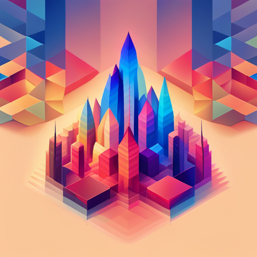 geometric shapes, vector graphics, generative art, exploration, icon design