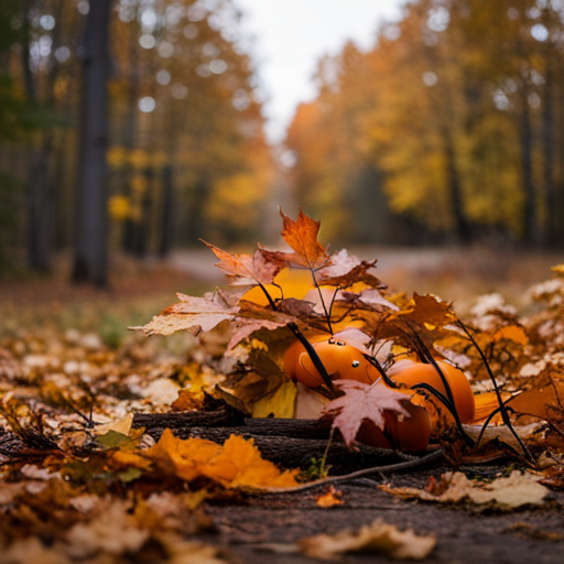 fall foliage, golden sunlight, harvest season, cozy sweaters, pumpkin spice, crisp air, changing leaves, bonfires, apple picking, hayrides