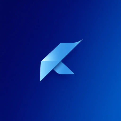 sleek arrow icon, minimalist design, Bauhaus influence, modern vector graphics, clean lines, dynamic symmetry, vibrant gradients, digital precision, abstract expressionism, clarity and focus, subtle movement, high contrast, lightweight form, futuristic symbolism, techno aesthetics, blue and silver color palette, geometric precision, directional energy, contemporary interpretation, refined finish, progressive art styling