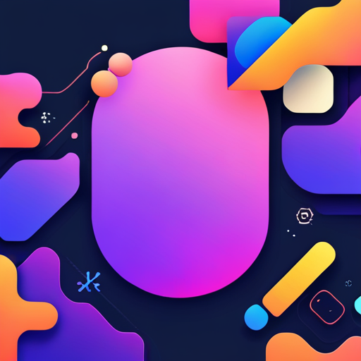 futuristic UI elements, smooth animations, bold typography, grid layout, glowing effects, sophisticated interactions, gradient backgrounds, modern technology, efficient user flow, sleek shapes, clean lines, sans-serif fonts, interface design, user experience, mobile app, graphic design, Dribbble style