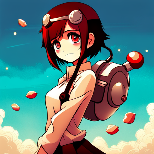 vibrant colors, dynamic composition, exaggerated proportions, stylized characters, manga, Japanese animation, manga artists, manga style, cel shading, kawaii, chibi, otaku culture, sakuga, katanas, mecha, magical girls, cosplay, Shōnen Jump, Studio Ghibli, Hayao Miyazaki, slice of life, cyberpunk, dystopian future, schoolgirls, kimonos, cherry blossoms, j-pop, kawaii fashion, idol culture, cute mascots, big eyes, action-packed, expressive facial expressions, emotive gestures