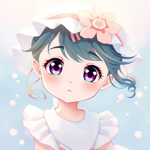 innocent young maiden, charming elegance, ethereal glow, inspired by Yoshitaka Amano, whimsical fantasy, serene ambiance, soft pastel hues, delicate brushwork, intricate lace textures, dreamlike scene, luminous lighting, gentle perspective, emotional warmth, magical atmosphere, fairy tale influences, graceful pose, art nouveau curves, enchanting forest backdrop, mythical creatures, serene expression